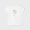 Mayoral Camisola básica flores menina