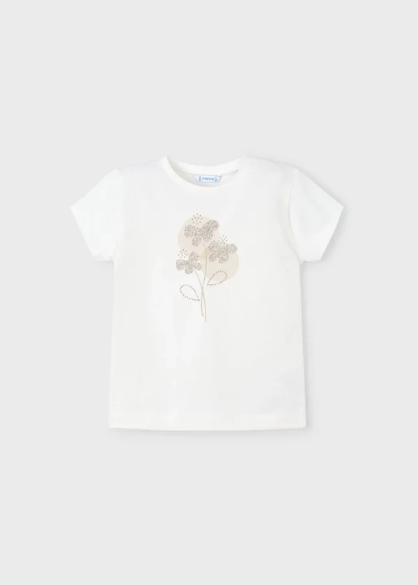 Mayoral Camisola básica flores menina
