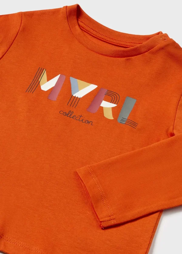 Mayoral Camisola básica letras bebé