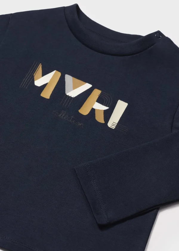 Mayoral Camisola básica letras bebé