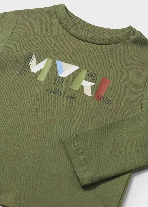 Mayoral Camisola básica letras bebé