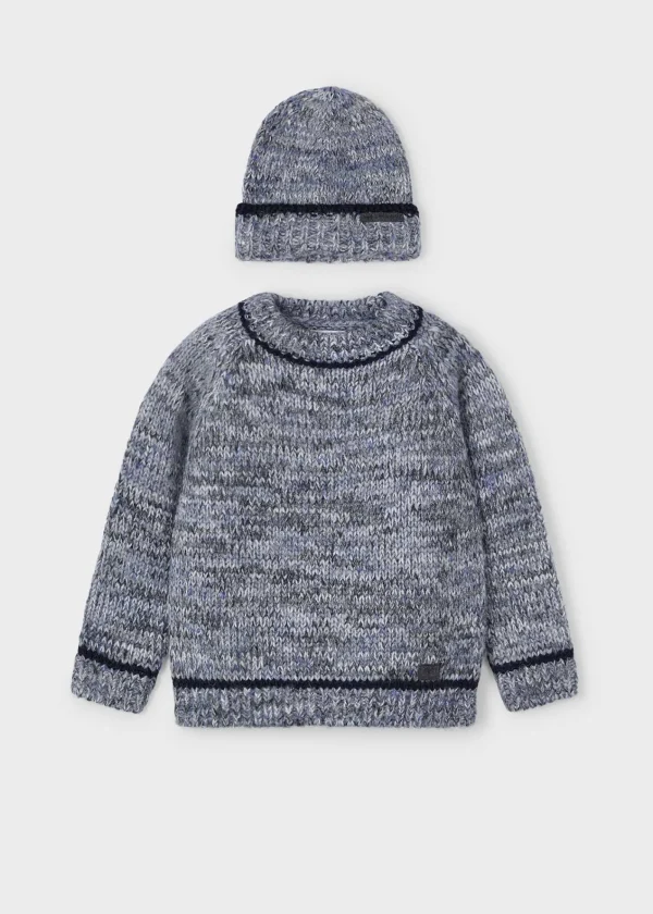 Mayoral Camisola com gorro menino