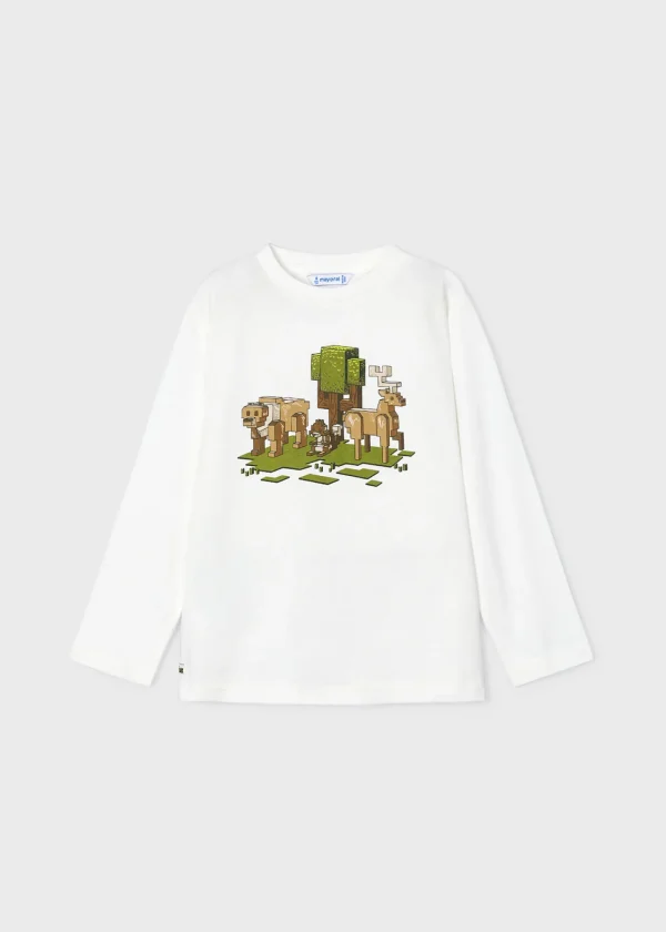 Mayoral Camisola desenho píxeis menino