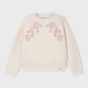 Mayoral Camisola flores bordadas menina