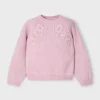 Mayoral Camisola flores bordadas menina