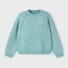 Mayoral Camisola flores bordadas menina