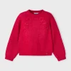 Mayoral Camisola flores bordadas menina