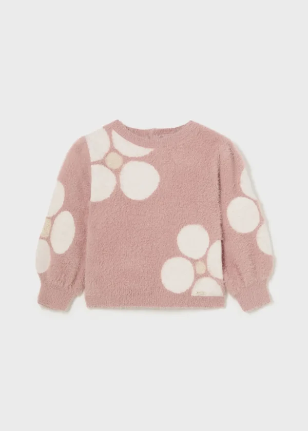 Mayoral Camisola flores jacquard bebé