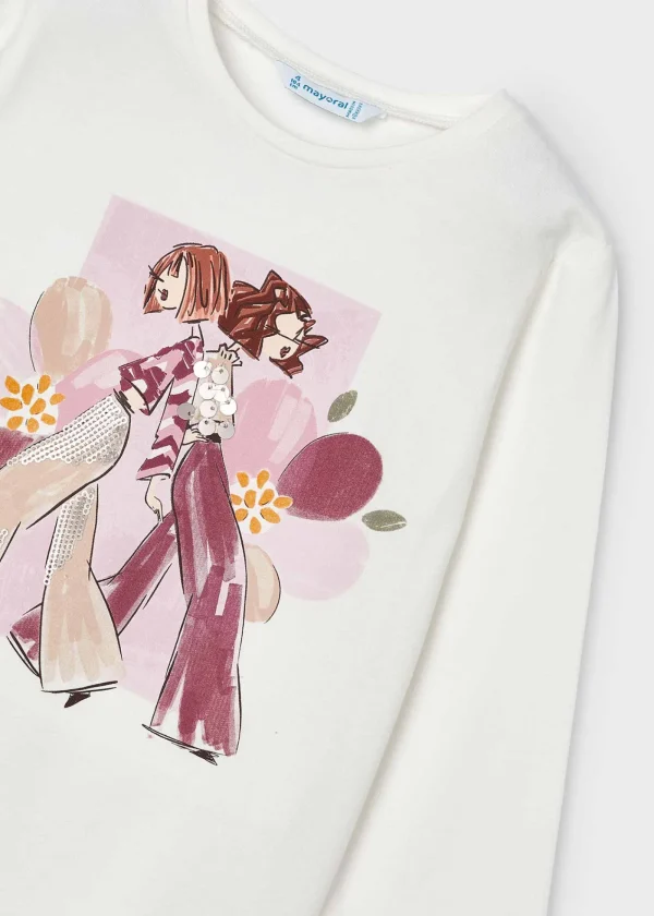 Mayoral Camisola gráfica menina