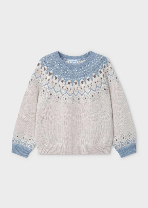 Mayoral Camisola jacquard menina