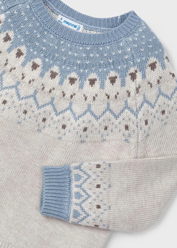 Mayoral Camisola jacquard menina