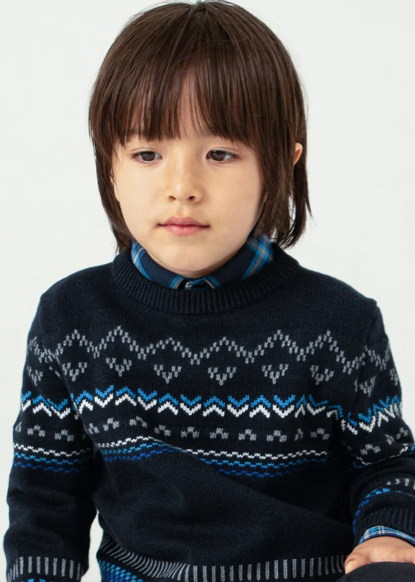 Mayoral Camisola jacquard menino