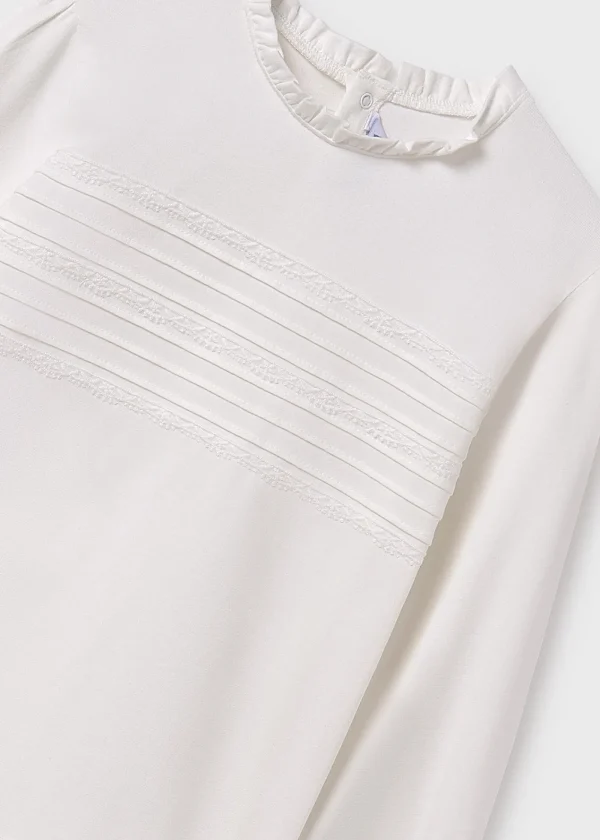 Mayoral Camisola malha pregas rapariga
