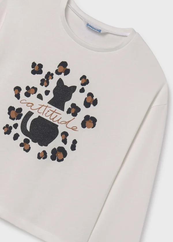 Mayoral Camisola ombro caído rapariga