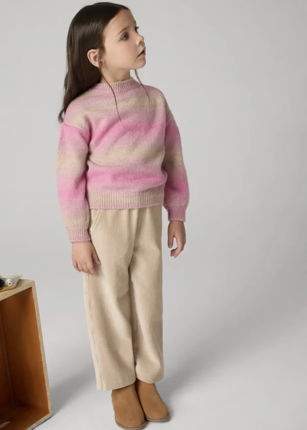 Mayoral Camisola riscas menina