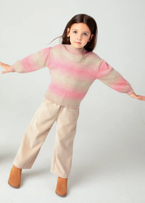 Mayoral Camisola riscas menina