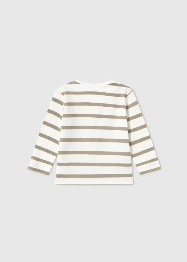 Mayoral Camisola riscas print bebé