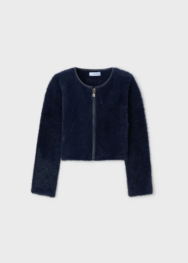Mayoral Casaco tricot fecho menina