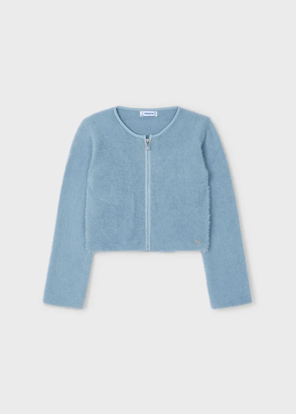 Mayoral Casaco tricot fecho menina