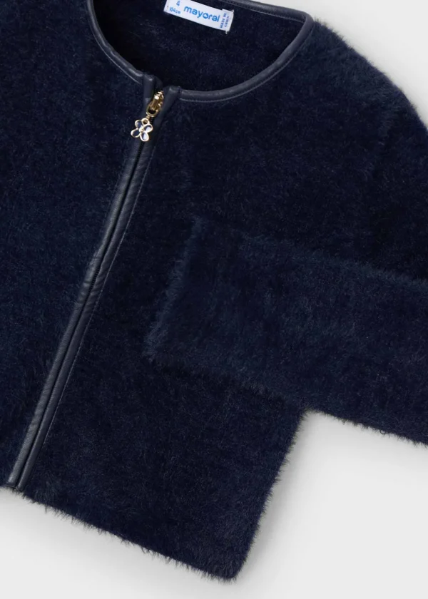 Mayoral Casaco tricot fecho menina