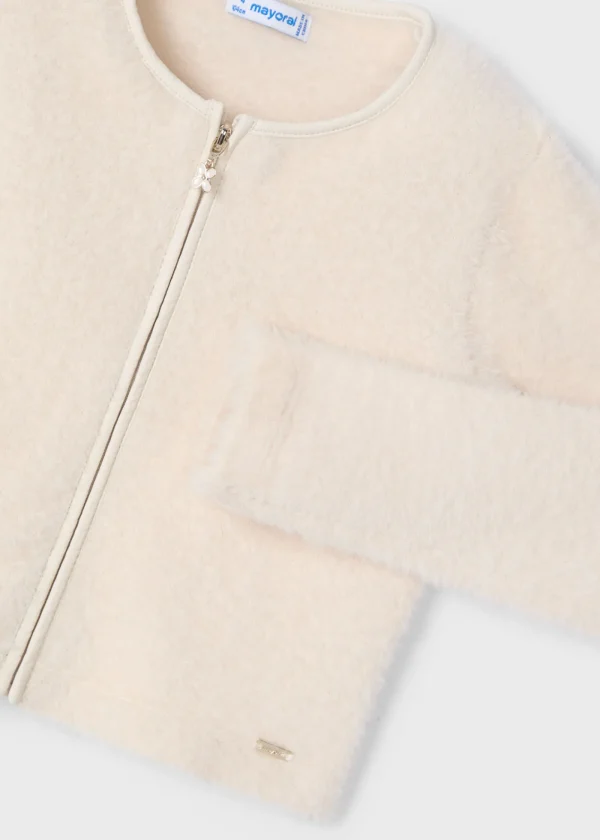 Mayoral Casaco tricot fecho menina