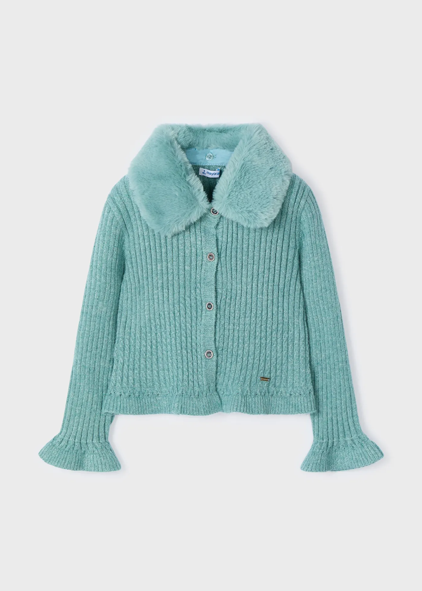 casaco_tricot_gola_pelo_menina_0-2.webp Mayoral Casaco tricot gola pelo menina