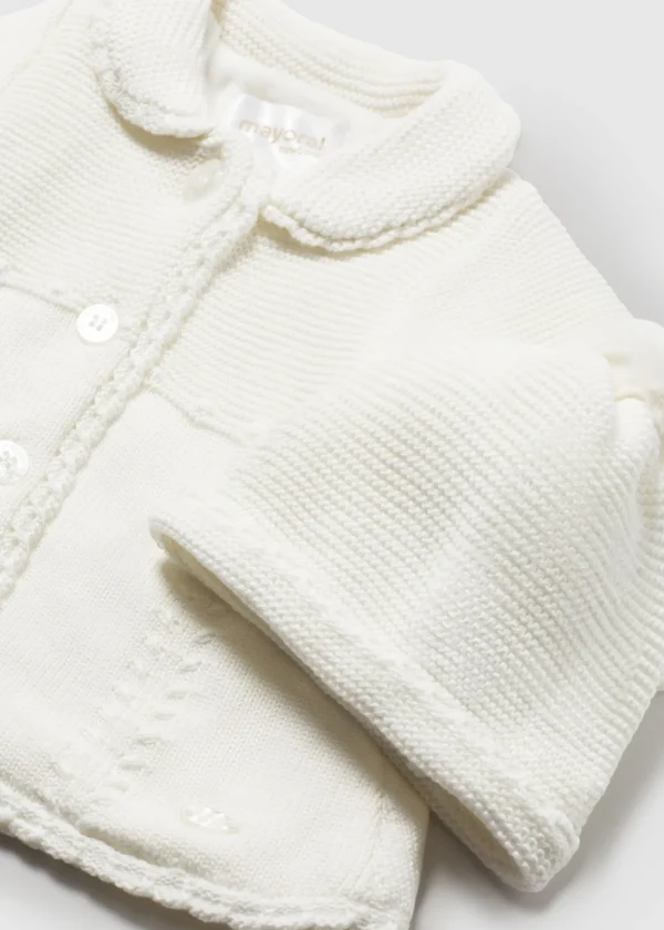 Mayoral Casaco tricot goro recém nascido