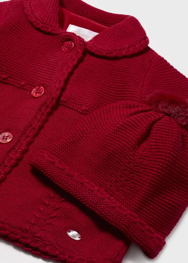 Mayoral Casaco tricot goro recém nascido