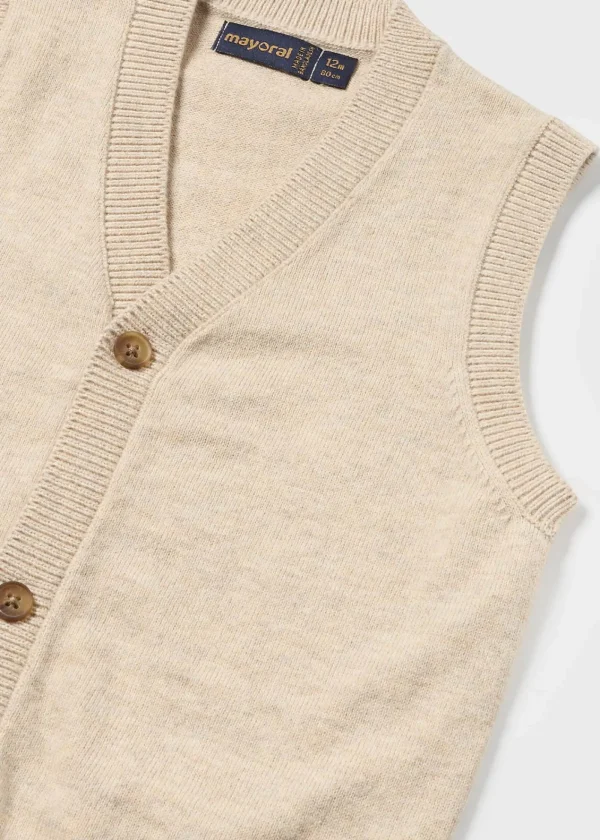 Mayoral Colete tricot bebé