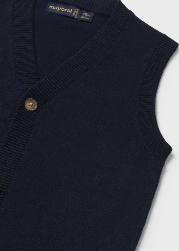 Mayoral Colete tricot bebé
