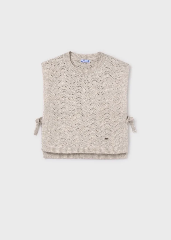 Mayoral Colete tricot rapariga