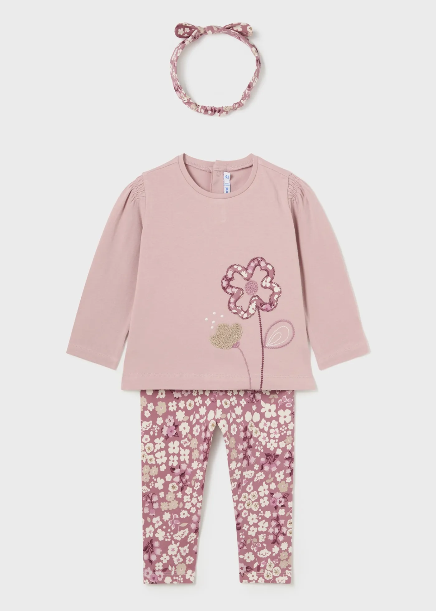 conjunto__peas_flor_beb_0-1.webp Mayoral Conjunto 3 peças flor bebé