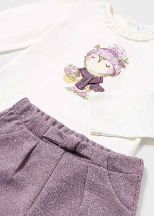 Mayoral Conjunto bermudas e camisa bebé