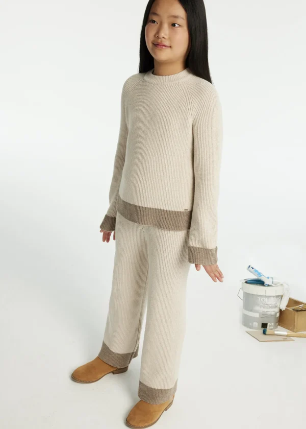 Mayoral Conjunto calças e jersey tricot rapariga