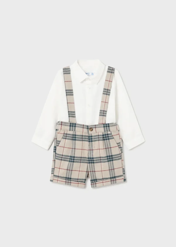 Mayoral Conjunto calções e camisa bebé