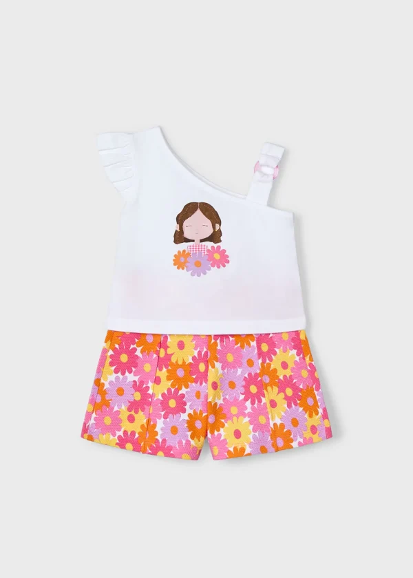 Mayoral Conjunto calção menina