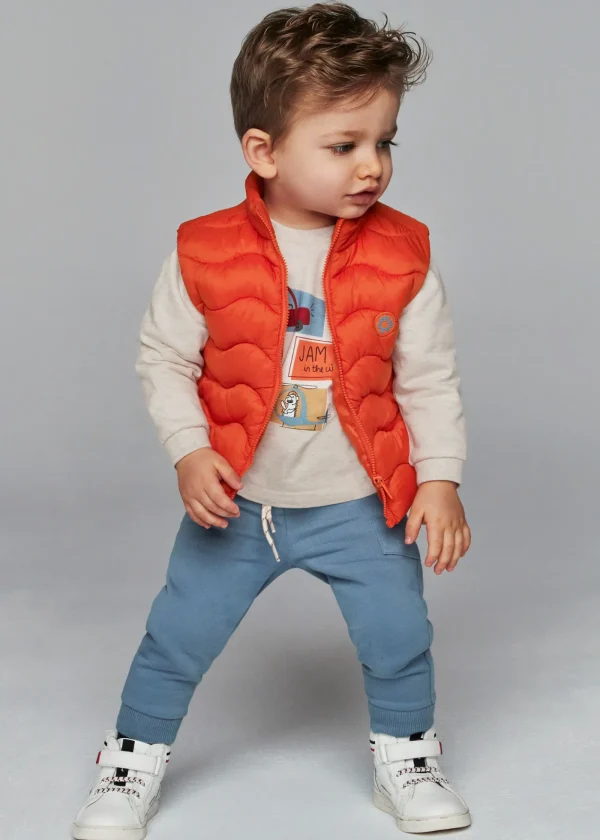 Mayoral Conjunto colete 3 peças bebé