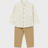 Mayoral Conjunto de calças e camisa bebé