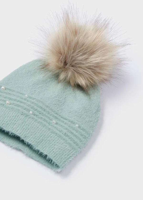 Mayoral Conjunto de gorro e cachecol menina