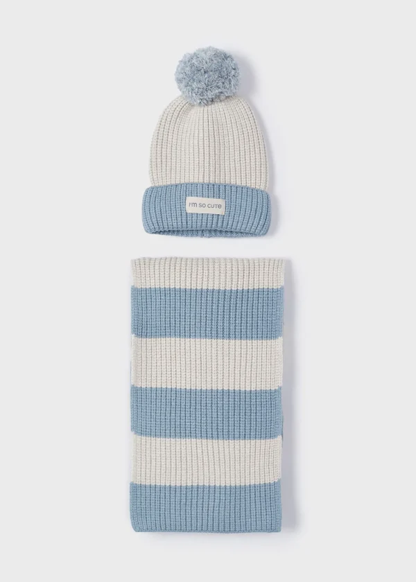 Mayoral Conjunto gorro e cachecol menina
