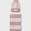 Mayoral Conjunto gorro e cachecol menina
