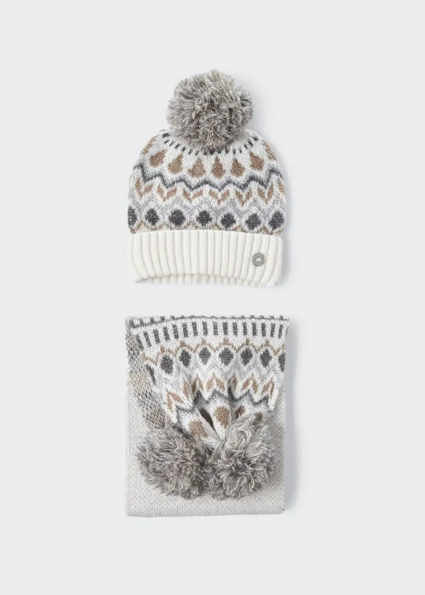 Mayoral Conjunto gorro e cachecol menina