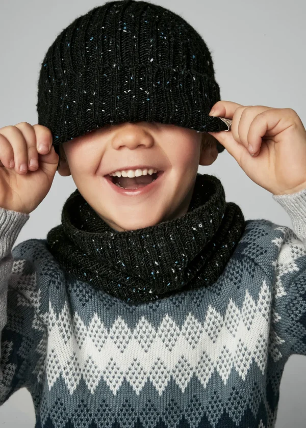 Mayoral Conjunto gorro e cachecol menino