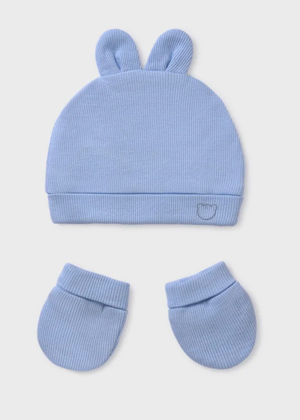 Mayoral Conjunto gorro e luvas Better Cotton bebé