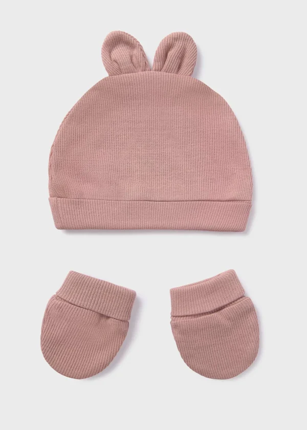 Mayoral Conjunto gorro e luvas Better Cotton bebé