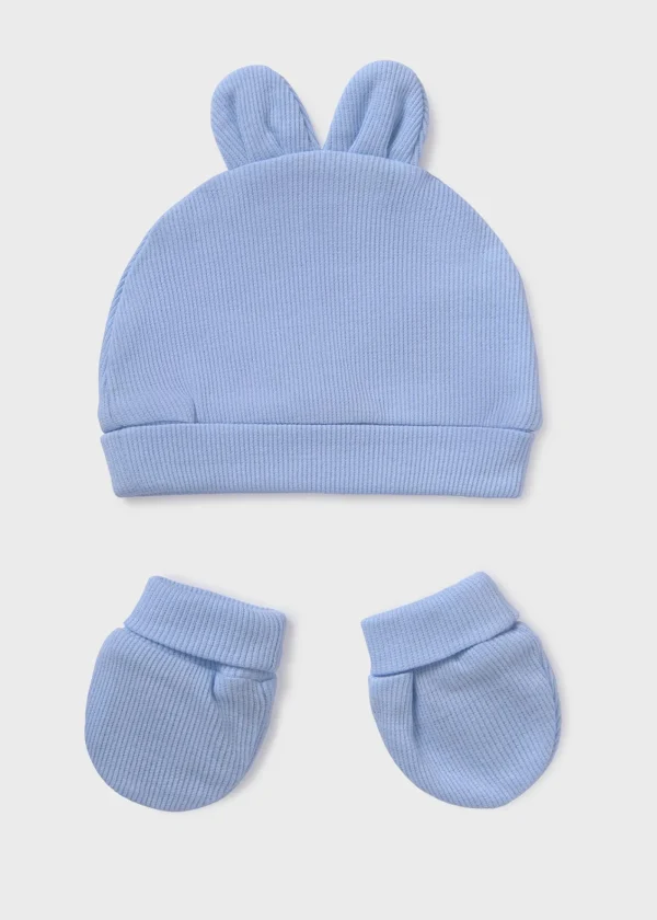 Mayoral Conjunto gorro e luvas Better Cotton bebé