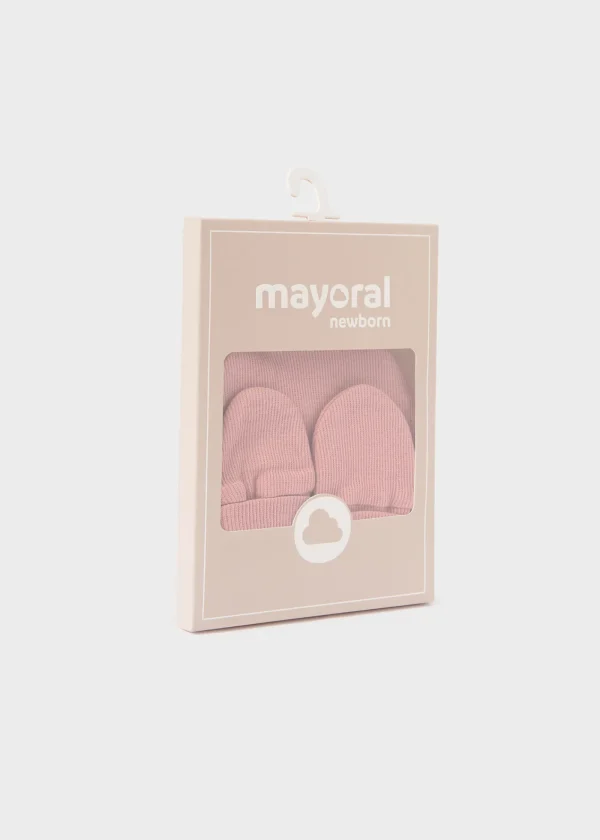Mayoral Conjunto gorro e luvas Better Cotton bebé