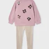 Mayoral Conjunto legging e sweat lantejoulas menina