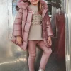 Mayoral Conjunto leggings camurça e sweat menina