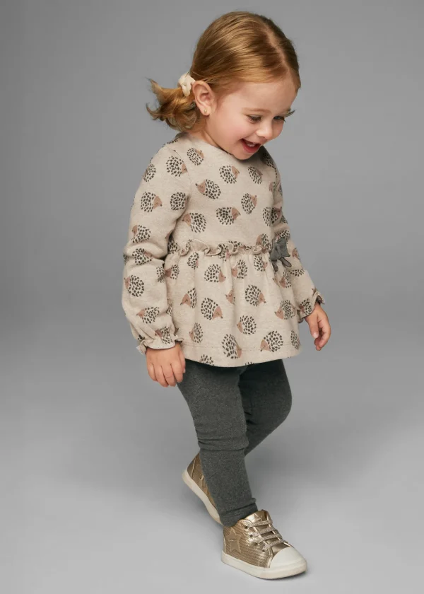Mayoral Conjunto leggings e sweat bebé